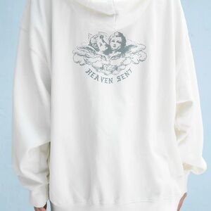 Heaven Sent White Hoodie